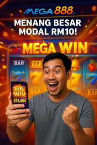 mega888 menang