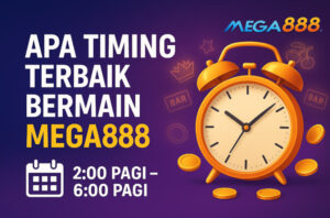 timing terbaik bermain mega888
